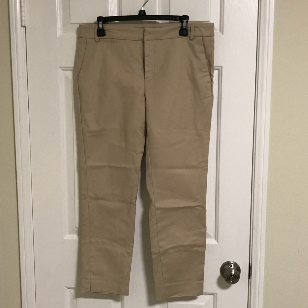 Zara khaki trousers